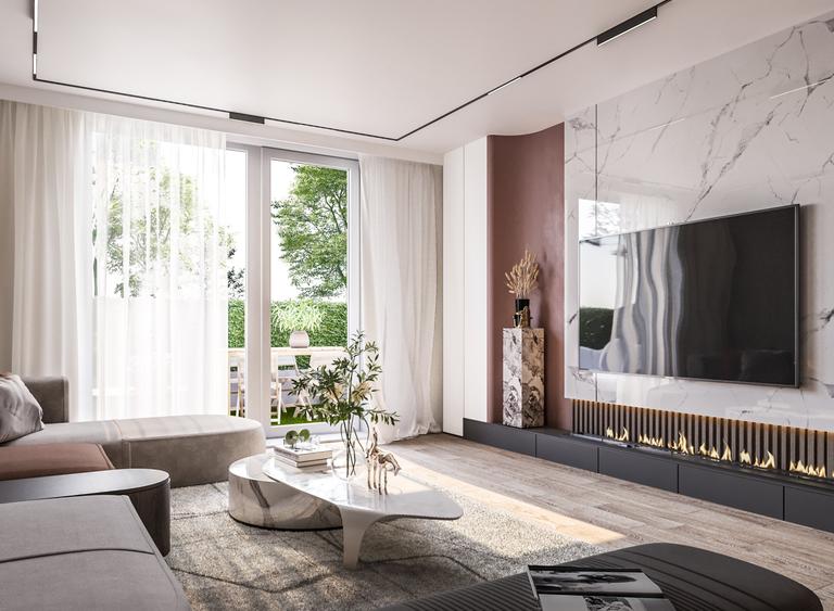 Apartament cu 3 camere și grădină - Corallis, lifestyle by the lake - 1