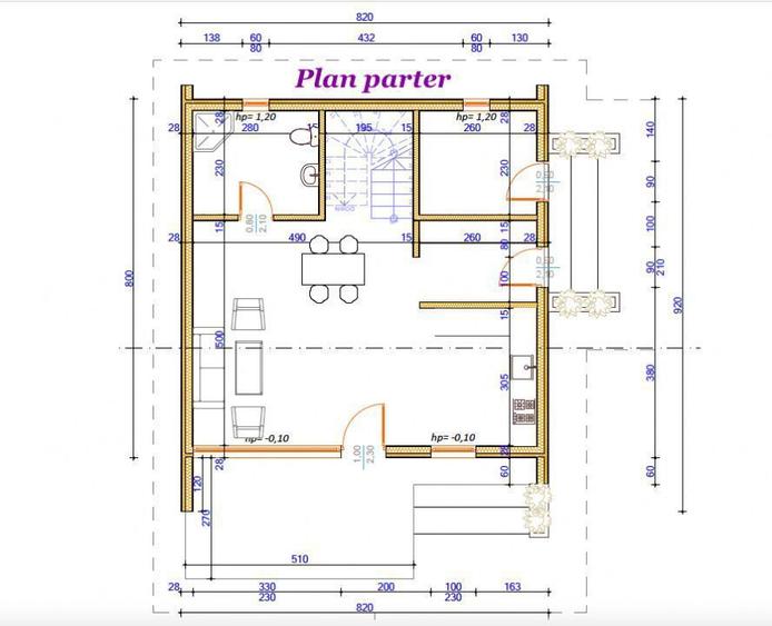 Casa noua P+E, 115 mp utili, teren 900 mp, aproape de Vatra Dornei - 3