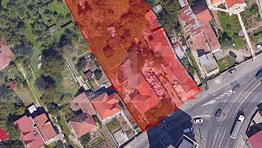 Teren Construcții intravilan de 6449 mp, în Dâmbul Rotund