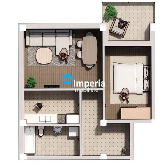 Apartament noi, 2 camere D, parcare inclusa! Pacurari - Rediu - 6