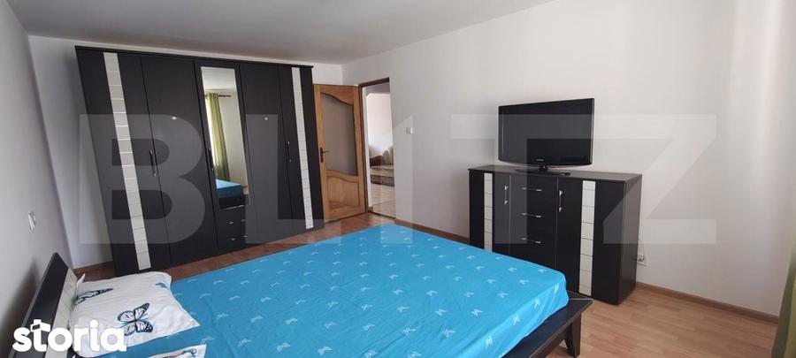 Apartament spatios si luminos, 3 camere, in Nasaud complet mobilat - 5