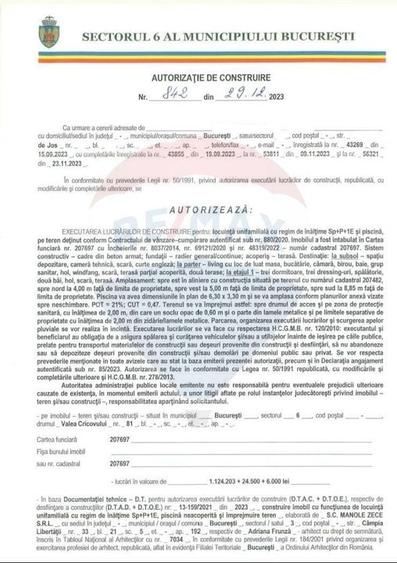 Teren 800 mp cu autorizatie de constructie - Drumul Taberei - 7