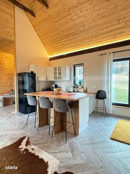 CABANA PREMIUM LA MUNTE | 123 MP | 2.200 MP TEREN | PRIVELI?TE SUPER - 2