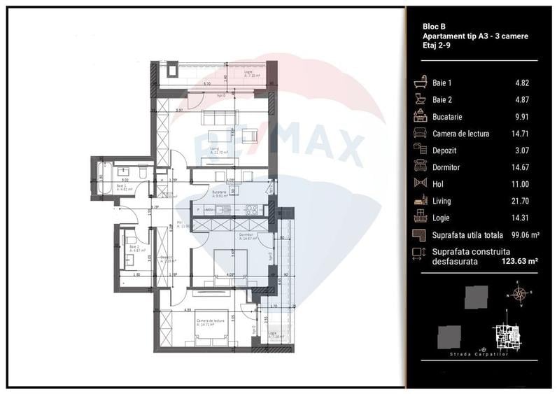 Cosmopolit Zenit - Ansamblu Rezidential Premium in Racadau - 19