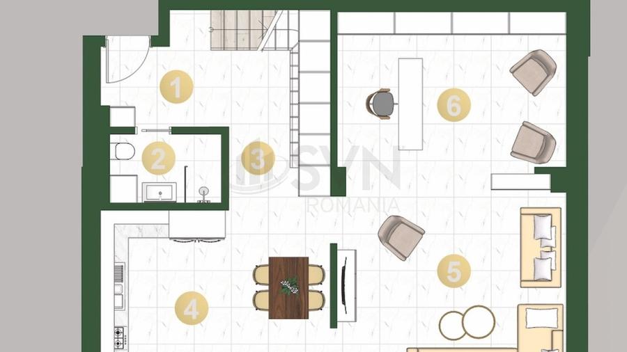 REA1014584 Duplex cu gradina  proiect nou Iancu Nicolae adiacent - 9