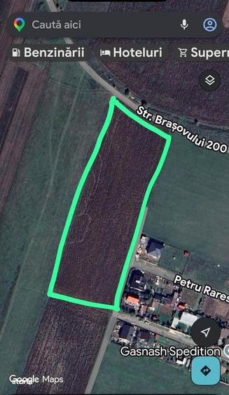 vend teren intravialn cu PUZ,in Bod - 1