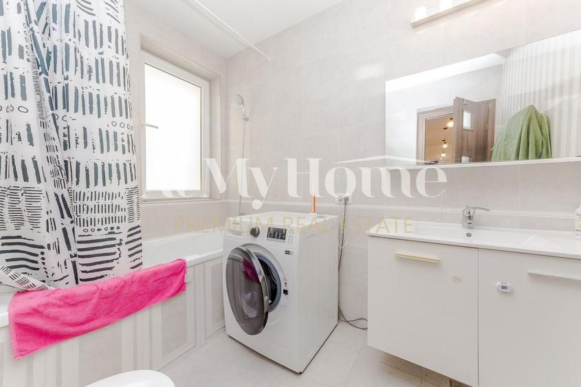 Apartament cochet cu 2 camere, complet mobilat, terasa, bucatarie inchisa, boxa - 7