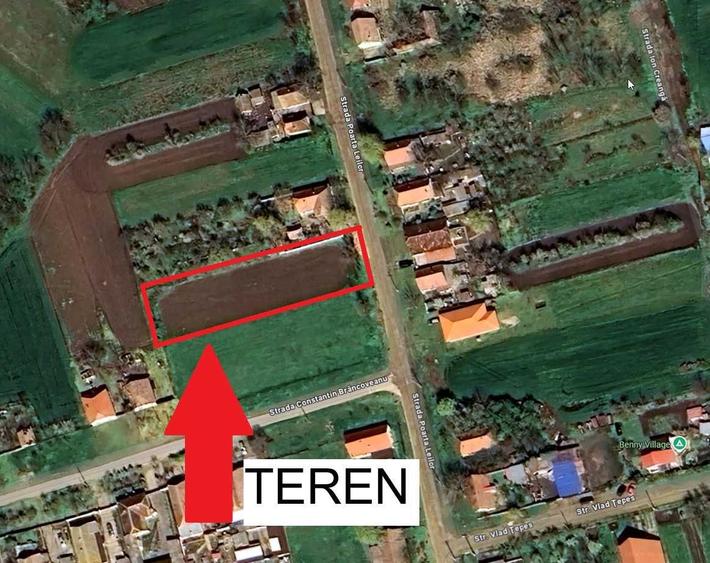 Vad teren pt casa intravilan in Banloc - 1