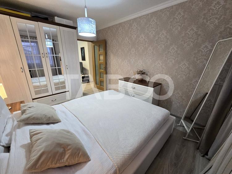 Apartament 3 camere de vanzare decomandat mobilat utilat Tilisca Sibiu - 5
