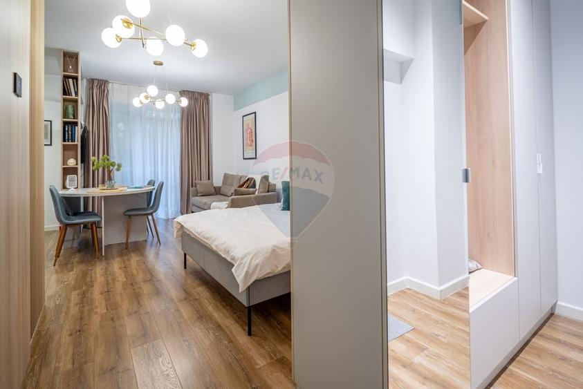 Studio cu terasă și vedere către munți – Green Future Sinaia - 7