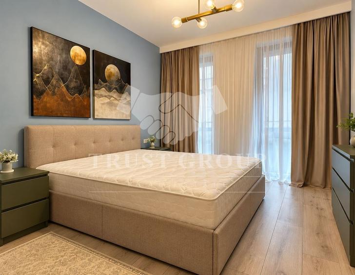 Apartament cu 2 camere decomandat, mobilat în Herăstrău