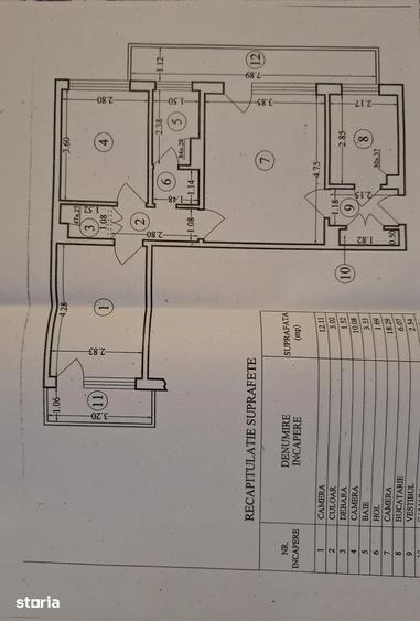 Apartament cu 3 camere în Drumul Taberei
