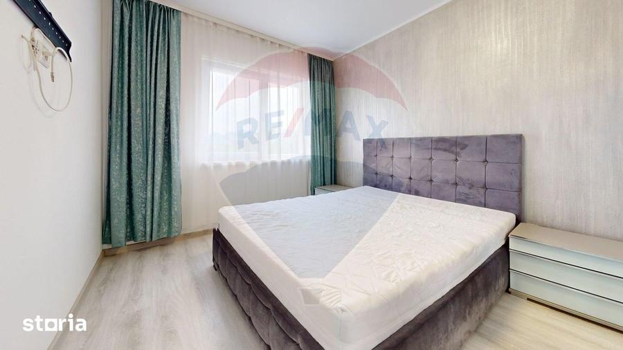 Apartament cu 2 camere, mobilat în Sânpetru