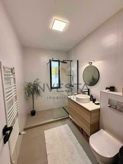 Apartament cu 2 camere semidecomandat, mobilat în Borhanci