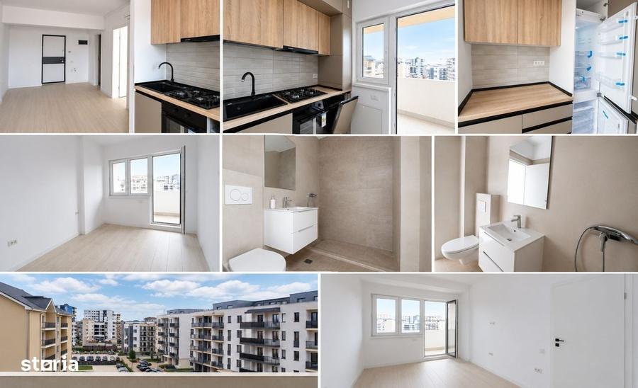 Studio 2 camere 41 mp , balcon 8 mp , etaj 6 - 10