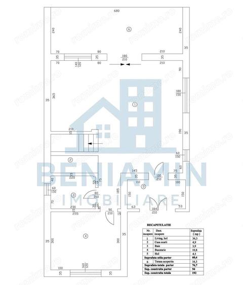 Casa P+1 Toate utilitatile 400mp teren-3 dormitoare-3 bai-La cheie - 6
