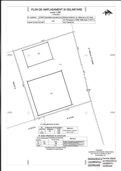 Cladire P+1 310mp + garaj 56mp, Blvd Malinului - 2