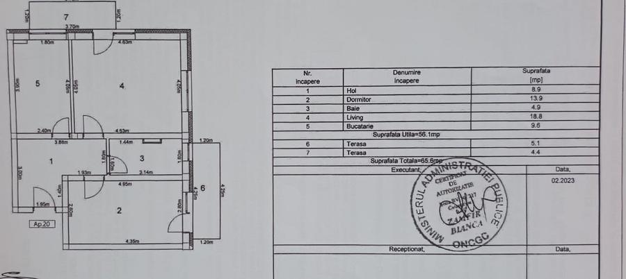 De vînzare  apartament 2 camere ,SANPETRU,  PROPRIETAR - 12