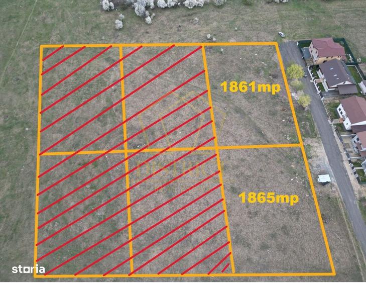 Parcele de teren pentru bloc P+3E+Er | Giroc - 4