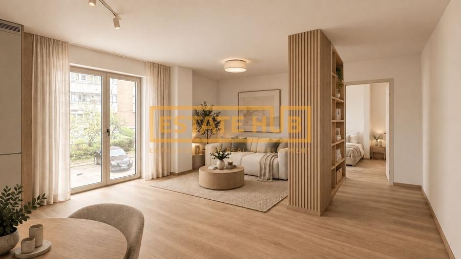 Apartament cu 2 camere semidecomandat în Mărăști