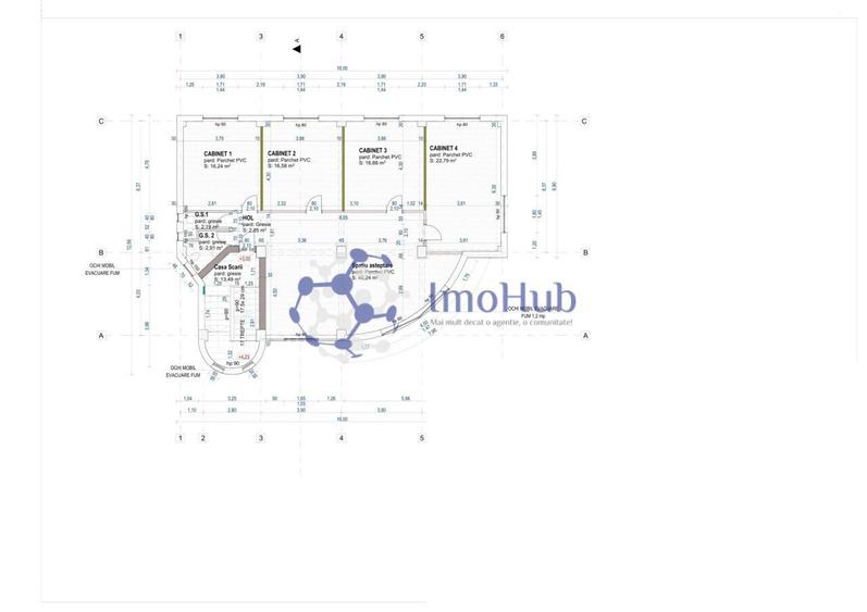 Spatiu Birouri, 253 mp, Tudor Vladimirescu - Rivers Towers - 7
