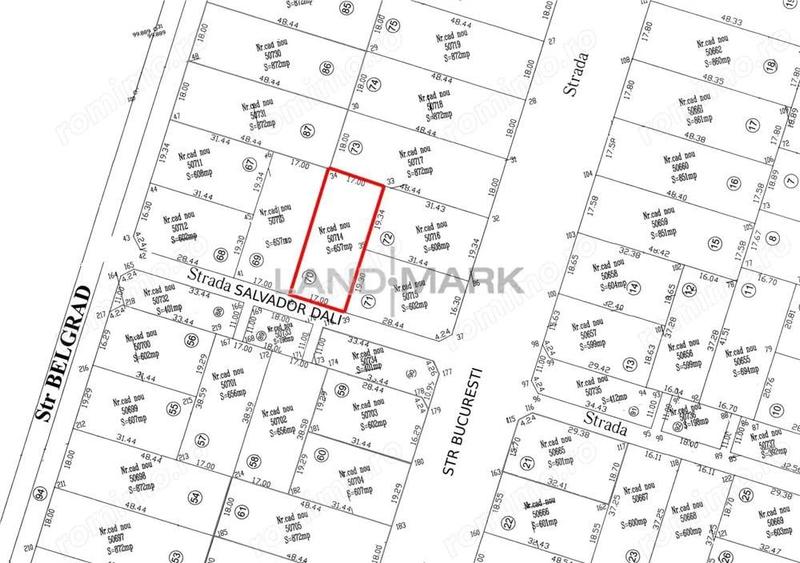 Teren de DUPLEX de vanzare in zona Dumbravita Cora - 1