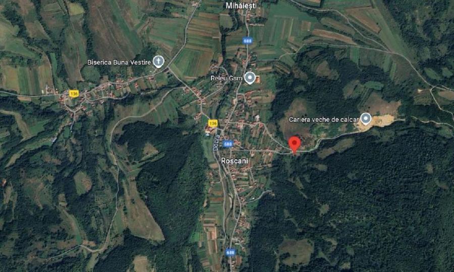 Teren extravilan-Loc. Roscani, comuna Dobra, judetul Hune... - 3