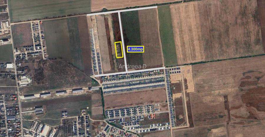 Tunari AeroCity, teren construibil Tunari AeroCity, teren construibil