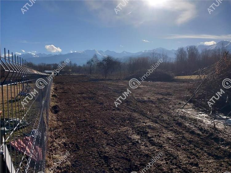 Teren intravilan de vanzare 1900 mp in Avrig zona Valea Avrigului - 4