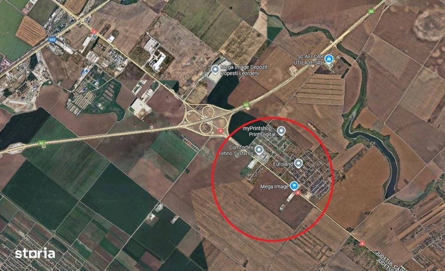 Terenuri intravilane 43000 mp ~ Popesti Leordeni - 1