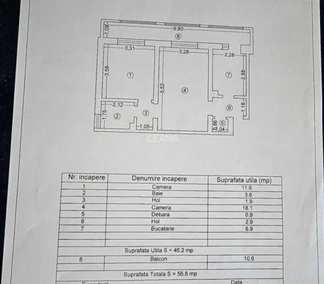 CITTY-2 camere ,parter cu balcon de 10 metri CITTY-2 camere ,parter cu balcon de 10 metri