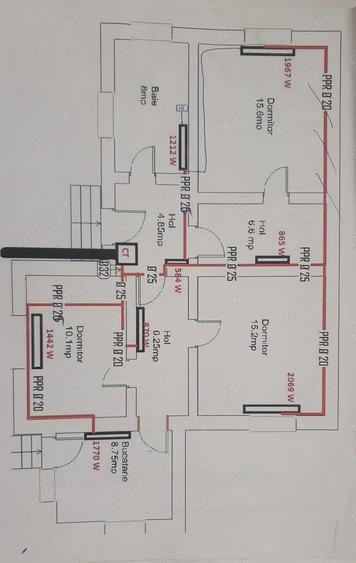Casa de vanzare, Ovidiu, teren + casa 306mp, Chirpic + BCA - 7