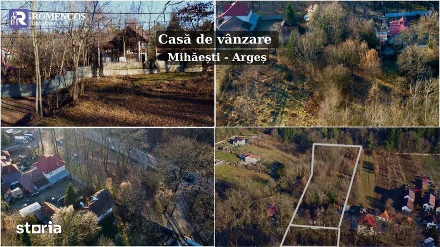 Teren de 1250 mp, în Mihăești