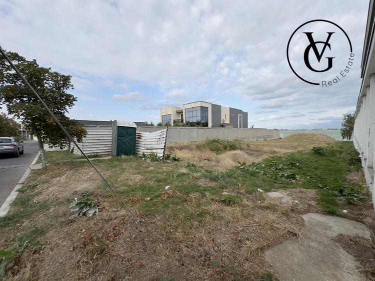 Teren constructii frontal  la lac -1784 mp -Ovidiu - 2