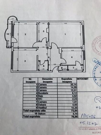 Vand apartament 3 camere Calea Vitan - 8