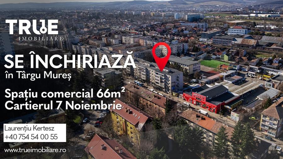 Spațiu comercial de închiriat, 66m², 7 Noiembrie, Târgu Mureș - 1