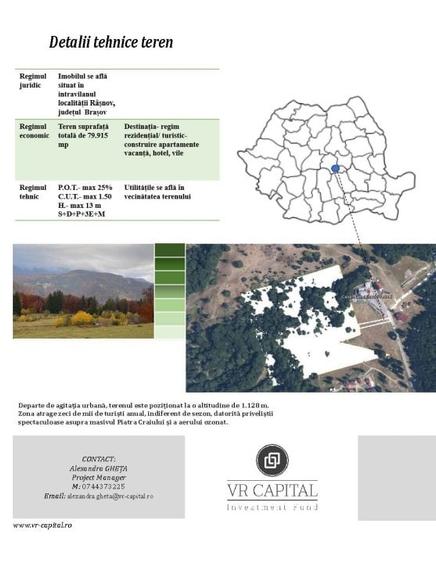 Oportunitate investitie turistica sau rezidentiala - teren intravilan 3 Brazi - 7