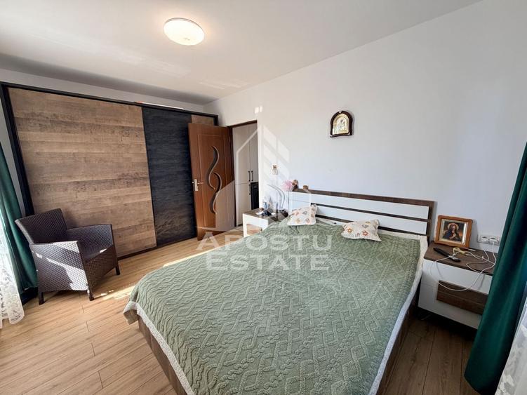 Apartament cu 2 camere semidecomandat, mobilat în Giroc