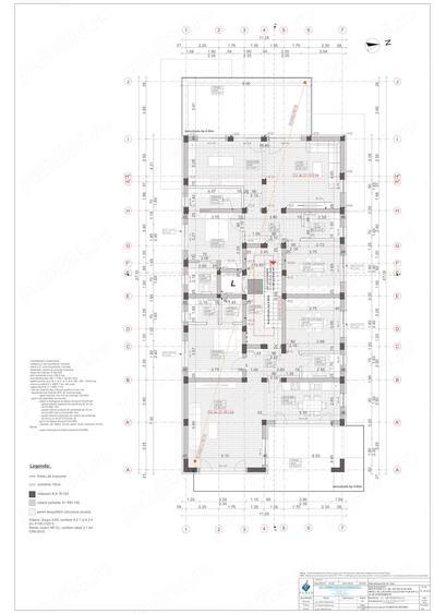Apartament cu 3 camere semidecomandat în Central