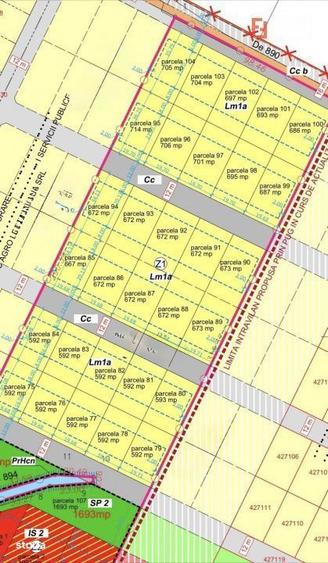 Parcela de vanzare 592 mp toate utilitatile - Mosnita Noua - 1