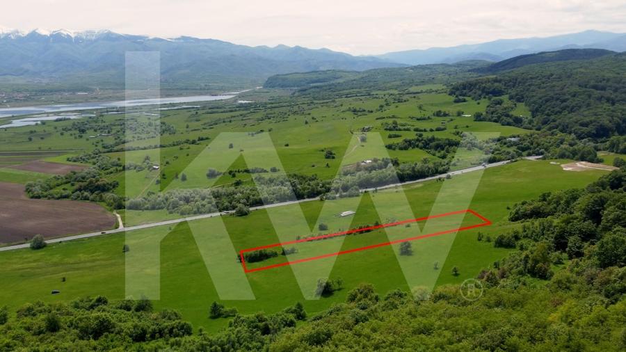 Teren de vanzare – 4.000 mp la intrare in Bradu, judetul Sibiu - 1