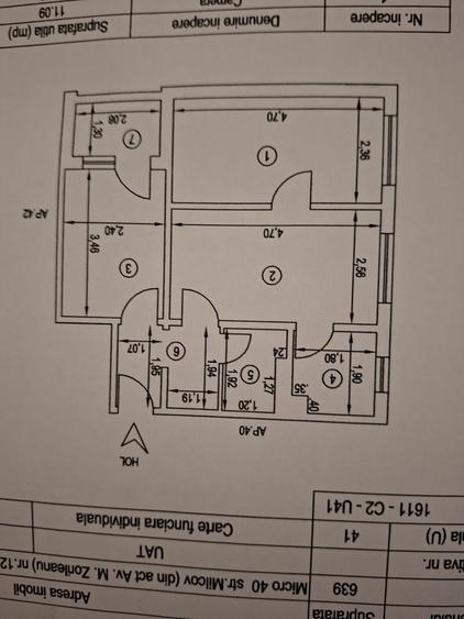 Vand apartament 3 camere - 2