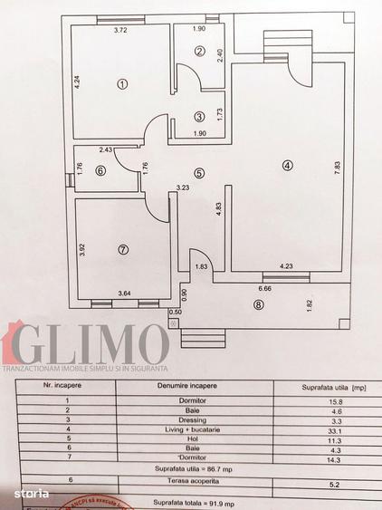 Casa noua 121mp, teren411mp, moderna, utilata si mobilata, Vanatori-GL - 3