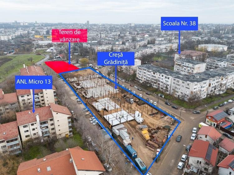 Teren intravilan de vanzare/Inchiriat Galati Micro 13 - 1