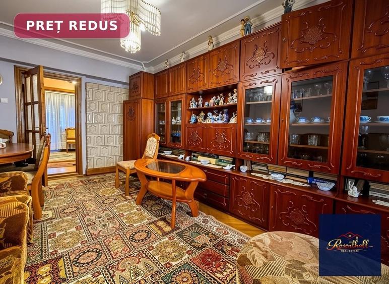 Apartament cu 4 camere decomandat în Central