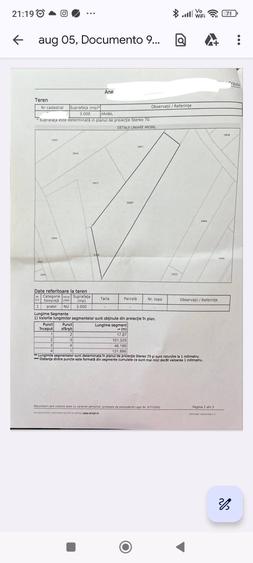 De vânzare teren extravilan în Calnic - 3
