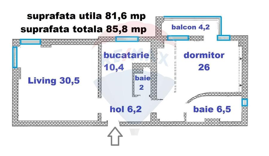Apartament spatios si modern de vanzare pe Bulevardul Vlahuta, Brasov - 4