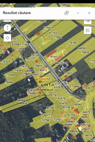 Vand/Schimb Teren Zona Vaslui-Brodoc 3310Mp+cabana 20MP - 1