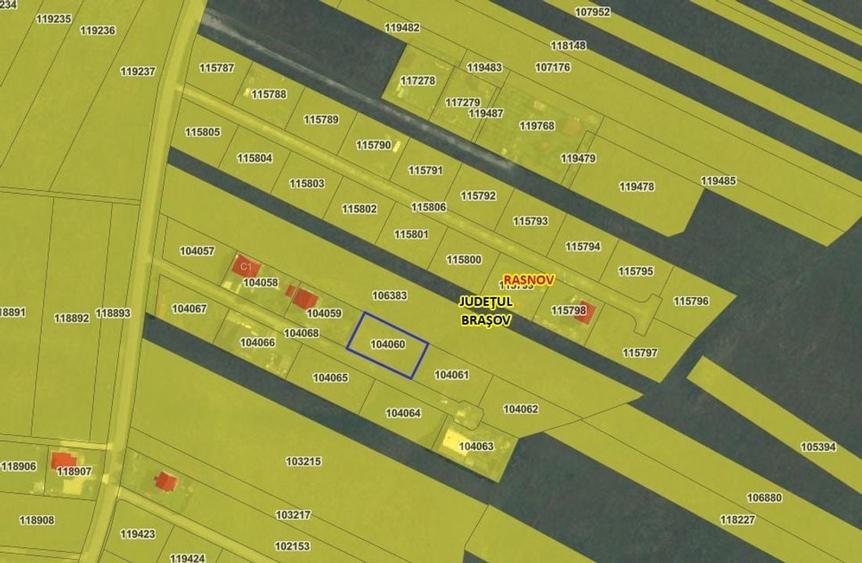 Rasnov -Glejarie 1000 mp front 42m posibilitate duplex sau 2 constructii - 17
