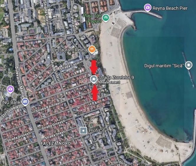 Teren cu suprafata de 450mp si deschidere de 18mp in Faleza Nord Teren cu suprafata de 450mp si deschidere de 18mp in Faleza Nord